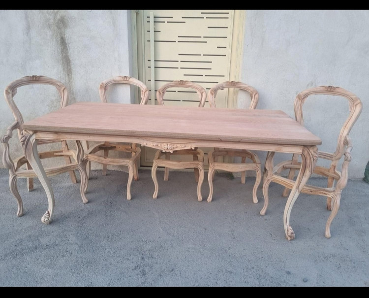 مبل ۷ نفره با میز مدل برژه