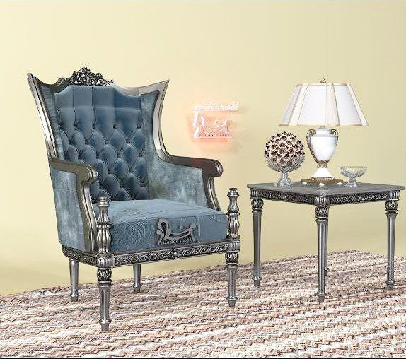 مبل کلاسیک مدل ناچلا ۷نفره(ست کامل)