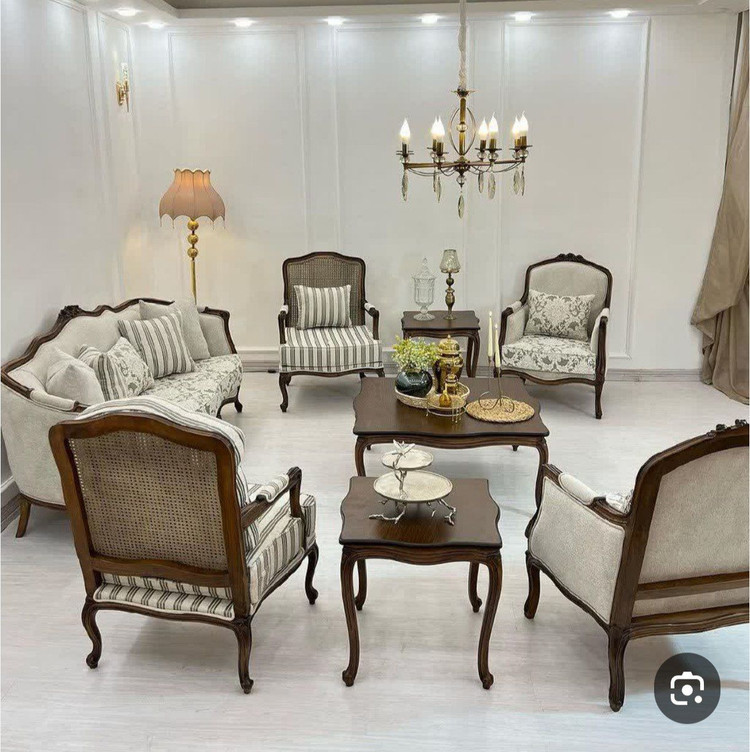 مدل کلاسیک ابزاری فرانسوی با منبت
